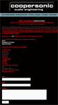 Mobile Screenshot of coopersonic.com
